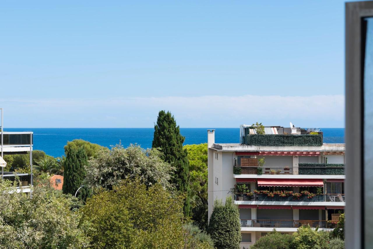 Coup De Coeur! Vue Mer! Terrasse Dangle! Антиб Экстерьер фото