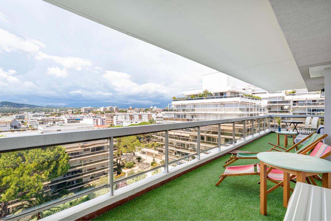 Coup De Coeur! Vue Mer! Terrasse Dangle! Антиб Экстерьер фото