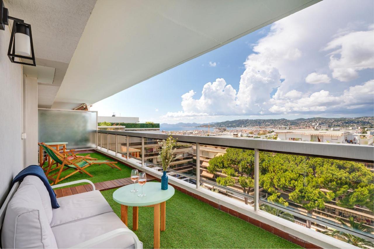 Coup De Coeur! Vue Mer! Terrasse Dangle! Антиб Экстерьер фото
